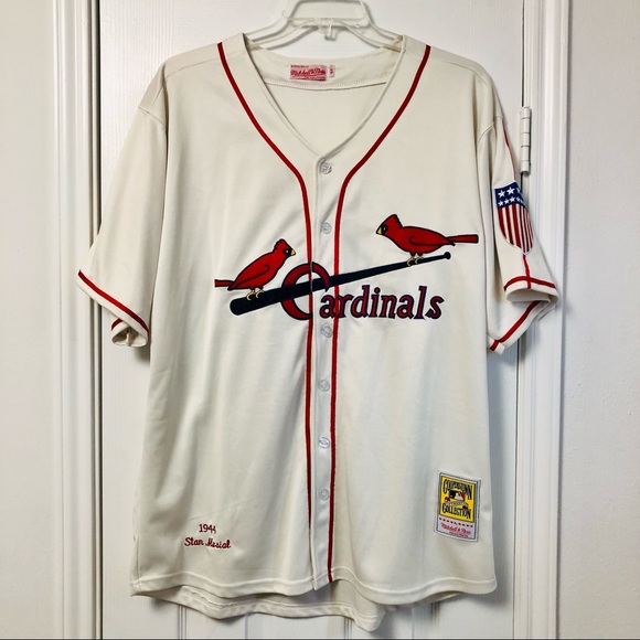 ⛔️SOLD⛔️Mitchell & Ness 1944 Stan Musial Jersey - Picture 2 of 16